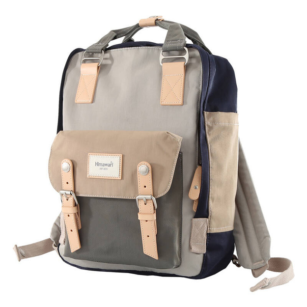 Himawari 188L 14   laptop backpack (gray-beige)