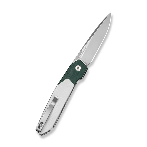 Saliekamais nazis Civivi Brr15 Light Teal Green / White G10, Satin Nitro-V (C25063-4)