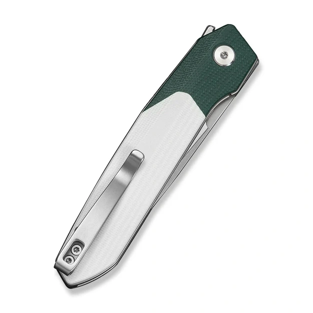 Saliekamais nazis Civivi Brr15 Light Teal Green / White G10, Satin Nitro-V (C25063-4)