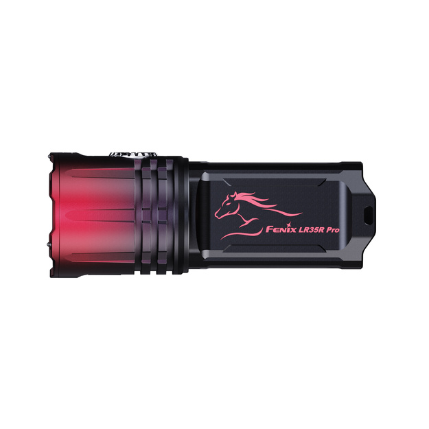 LED lukturis Fenix LR35R PRO (Horse) Black Limited Edition