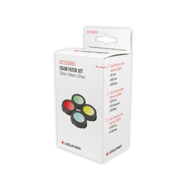 Ledlenser 32mm filter set 502307