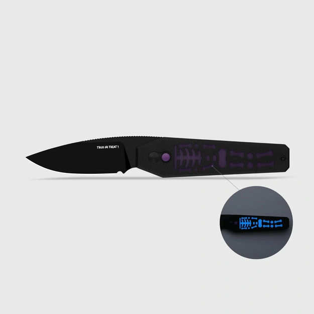 Kizer Tomb Halloween Purple GID saliekamais nazis, 01KI764