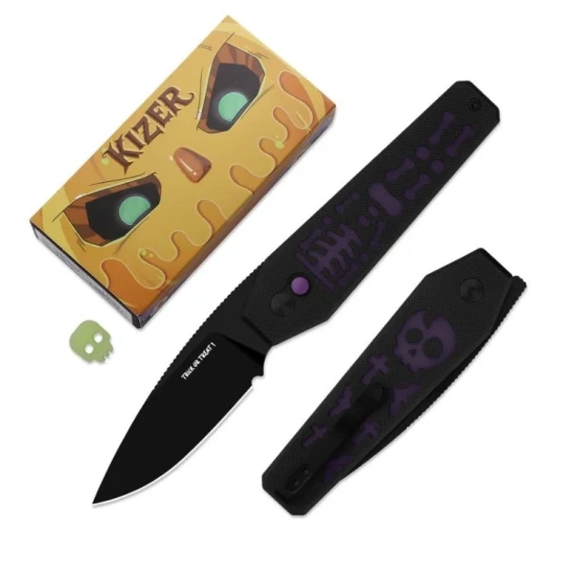 Kizer Tomb Halloween Purple GID saliekamais nazis, 01KI764