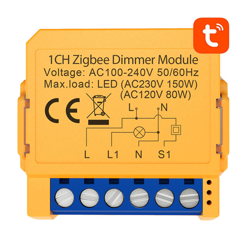 Smart socket switch ZigBee Avatto ZDMS16-1